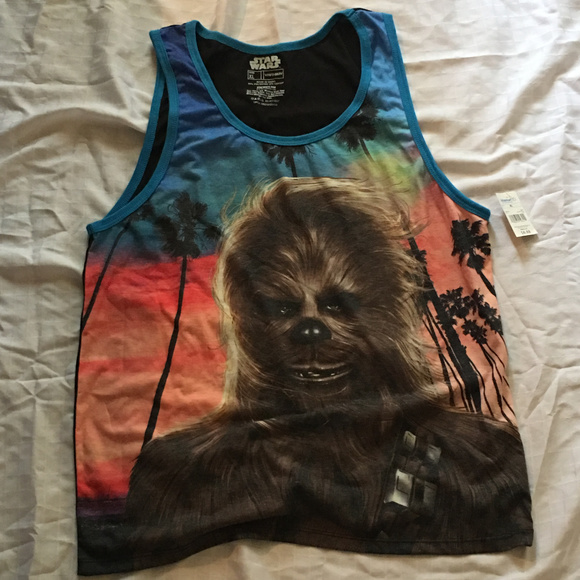 2 Men's Star Wars Graphic Shirts (T-shirt & Tank) - Picture 3 of 4
